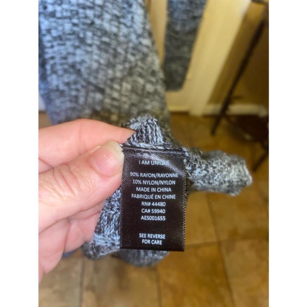AFRM grey sweater dress with cut-out sides size 2X - Picture 3 of 6